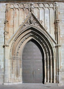 Col·legiata Gandia Porta Santa Maria