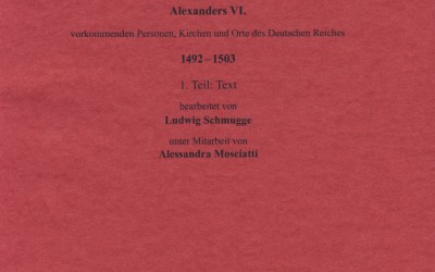 Repertorium Poenitentiariae Germanicum / Alexandre VI