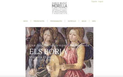 Els Borja a “Early Music Morella” 2019