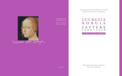Es presenta una edició crítica de l’epistolari de Lucrècia Borja: Lettere di Lucrezia Borgia (1494-1519)